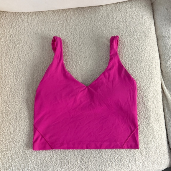 Align Tank Sonic Pink Lululemon 6 - Picture 6 of 9